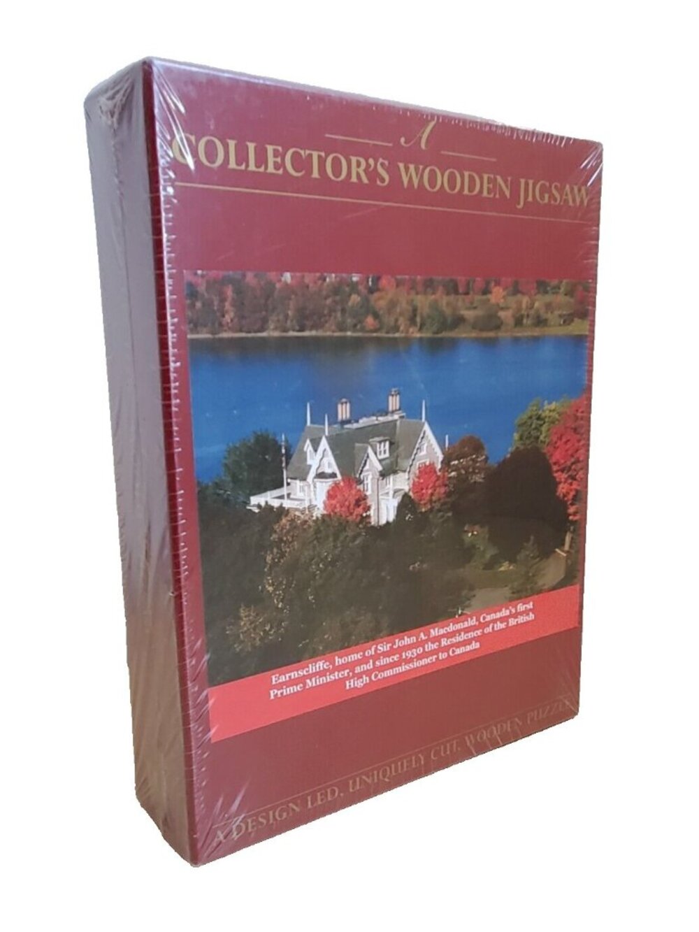 JIGSAW PUZZLE Earnscliffe Ottawa Sir John A Macdonald Canada Wentworth Wooden